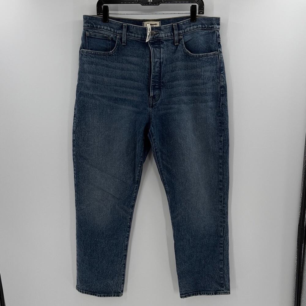 Madewell Women's 90s Straight Crop Jeans - Medium Wash - 32 - NWT